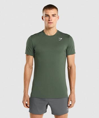 Gymshark Arrival T Shirts Herr Gröna | SE 3866YXF